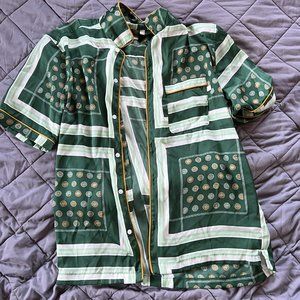 Urban Outfitters Standard Cloth Satin Twill Shirt - M